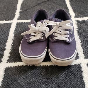EUC Blue Vans